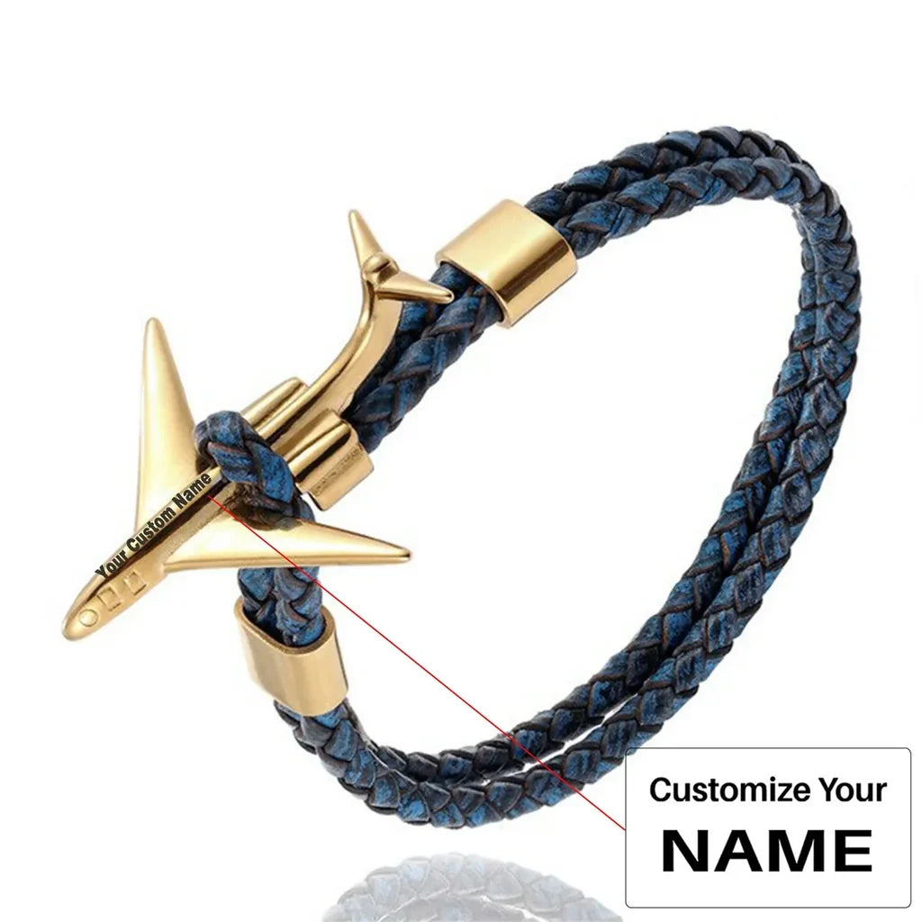 Customisable Super Cool Airplane Bracelet - view 18