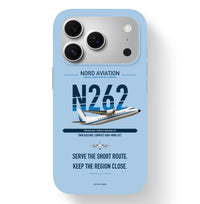 Thumbnail for Nord 262A Case design on light blue iphone case