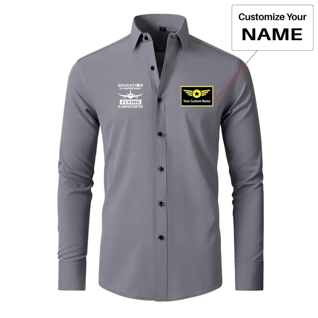Customisable Flying is Importanter Shirt - view 9