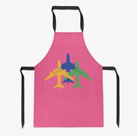 Thumbnail for Colourful 3 Airplanes Apron - view 9