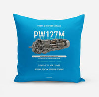 Thumbnail for PW127M design on turquoise pillow