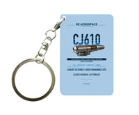 Thumbnail for CJ610 Key Chain design on light blue key chain