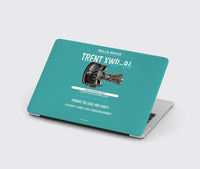 Thumbnail for TRENT XWB-84 design on turquoise MacBook case