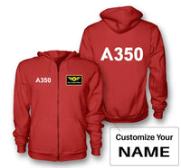 Thumbnail for Customisable Airbus A350 Hoodie - view 9