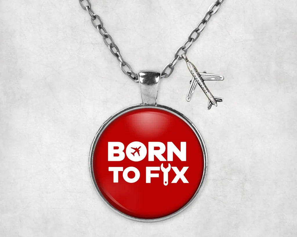 Born To Fix Airplanes Necklace - view 9