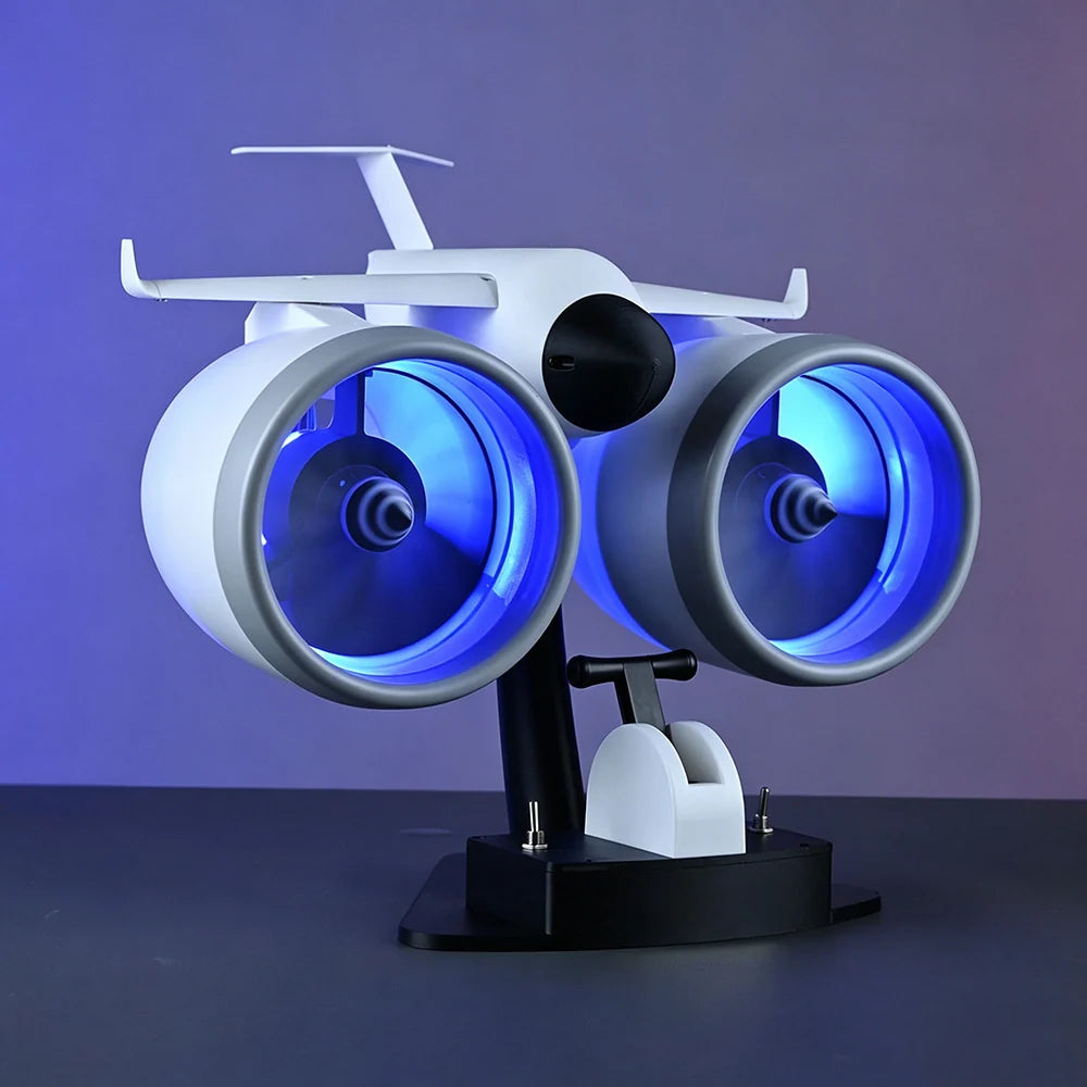 JETFAN 20 Turbine Engine Dual Enhanced Fan Humidifier Desktop Ornament