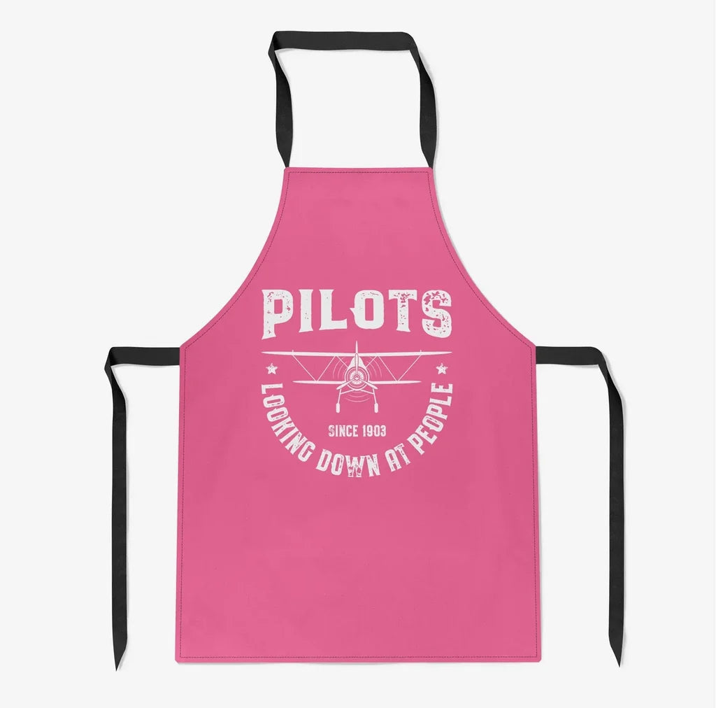 Pilots Looking Down at People Apron - view 9