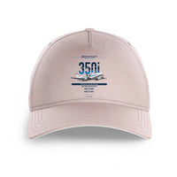 Thumbnail for Beechcraft King Air 350i design on pink printed hat