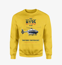 Thumbnail for Airbus H135 design on yellow sweatshirt