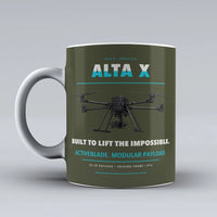 Thumbnail for Alta X Mug design on green army freefly