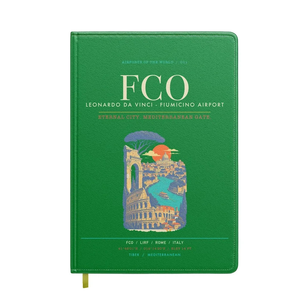 Rome Leonardo da Vinci Fiumicino Airport FCO - Green