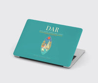Thumbnail for Julius Nyerere International Airport (DAR) design on turquoise MacBook case