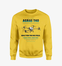 Thumbnail for DJI Agras T40 design on yellow sweatshirt