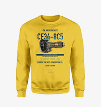 Thumbnail for CF34-8C5 design on yellow sweatshirt