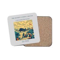 Thumbnail for The Desert Landing Ground - Designed Coasters design on light gray 1-piece