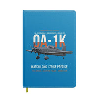 Thumbnail for OA-1K Skyraider II Armed Overwatch design on turquoise notebook