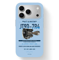 Thumbnail for JT9D-7R4 Case design on light blue iphone case