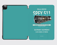 Thumbnail for SPEY 511 design on turquoise ipad tablet case