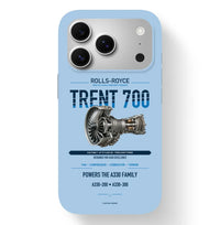 Thumbnail for TRENT 700 Case design on light blue iphone case