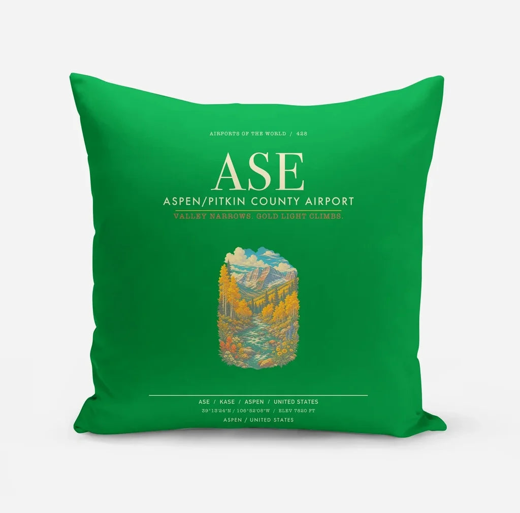 Aspen - Pitkin County Airport ASE - Green