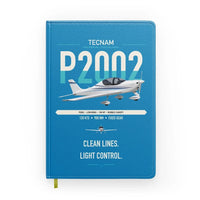 Thumbnail for Tecnam P2002 Sierra MkII design on turquoise notebook