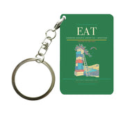 Thumbnail for Pangborn Memorial Airport (EAT) design on green key chain