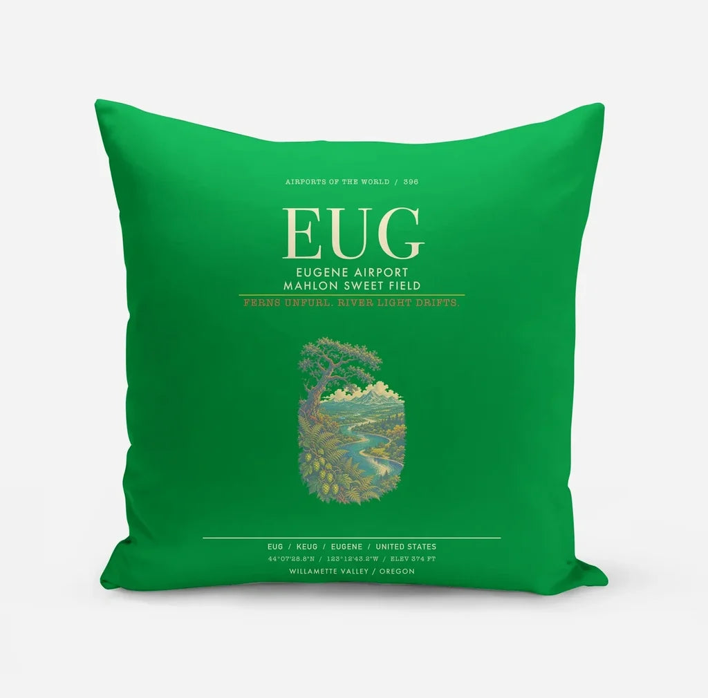 Eugene Airport Mahlon Sweet Field EUG - Green