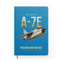 Thumbnail for A-7E Corsair II design on turquoise notebook