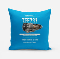 Thumbnail for TFE731 design on turquoise pillow