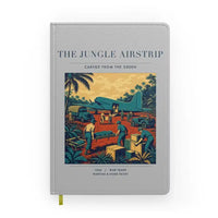 Thumbnail for VINTAGE G4524 - The Jungle Airstrip - Designed Notebooks design on lightgray