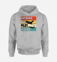 Thumbnail for Husband & Dad & Pilot Hoodie - view 9