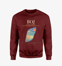 Thumbnail for Burgas Airport BOJ Sweatshirt - Wine Red