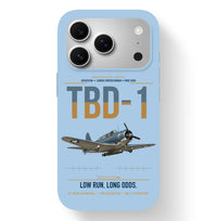 Thumbnail for TBD-1 Devastator design on light blue magsafe iphone case, for iPhone 17 Pro
