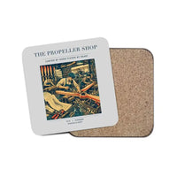 Thumbnail for The Propeller Shop - Designed Coasters design on light gray 1-piece