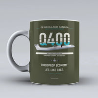 Thumbnail for 8-400 Mug design on green army dash