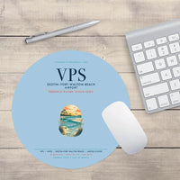 Thumbnail for Destin Fort Walton Beach Airport (VPS) design on light blue round mouse pad