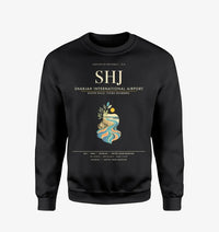 Thumbnail for Sharjah International Airport SHJ Sweatshirt - Black