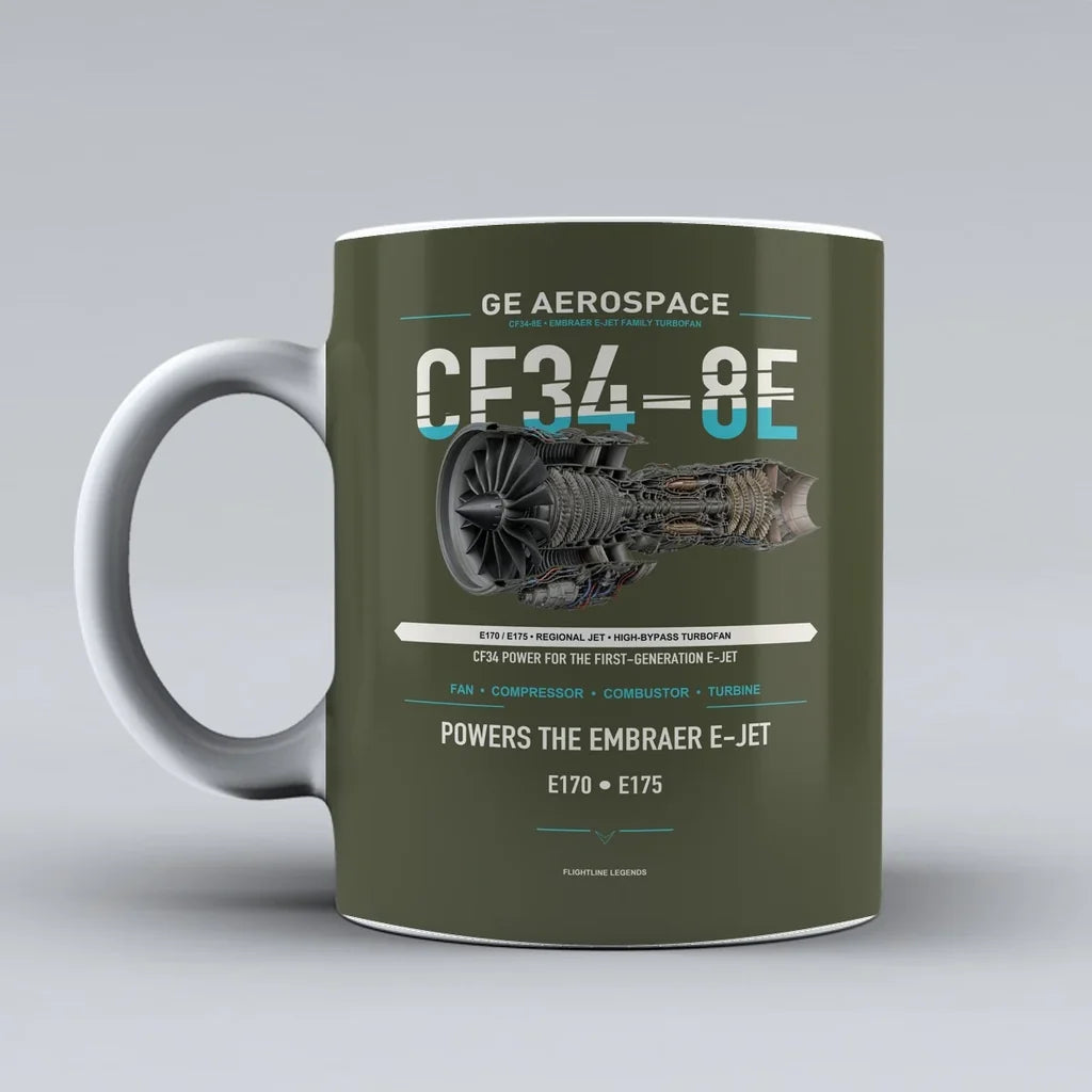 Mug design on green army cf34 8e