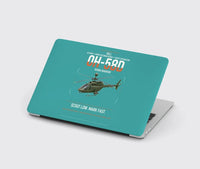 Thumbnail for Bell OH-58D Kiowa Warrior design on turquoise MacBook case