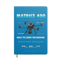 Thumbnail for DJI Matrice 400 design on turquoise notebook