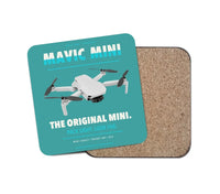 Thumbnail for DJI Mavic Mini design on turquoise 1 piece coaster