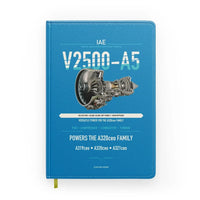 Thumbnail for V2500-A5 design on turquoise notebook