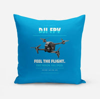 Thumbnail for DJI FPV design on turquoise pillow