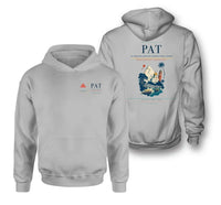Thumbnail for Jay Prakash Narayan International Airport (PAT) design on light gray double-side hoodie