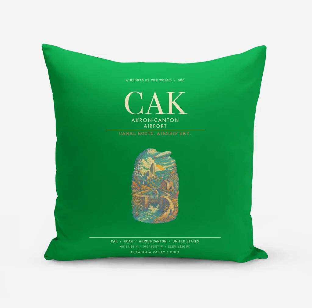 Akron-Canton Airport CAK - Green