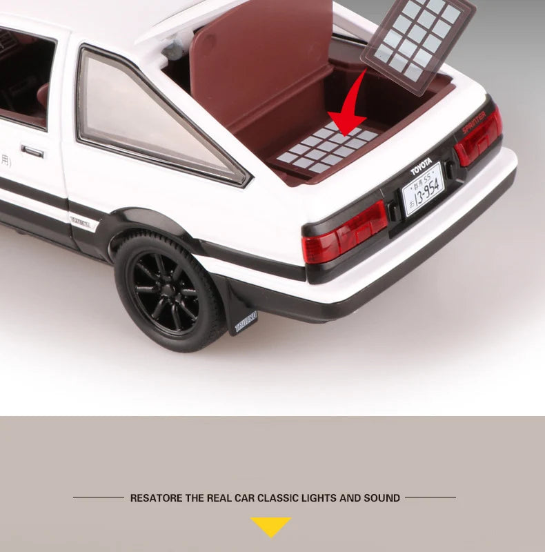 1:20 Initial D AE86 Alloy Model - view 9