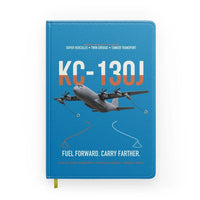 Thumbnail for KC-130J SUPER HERCULES design on turquoise notebook