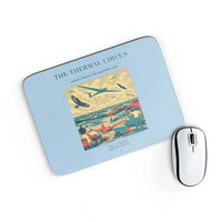 Thumbnail for VINTAGE G4474 - The Thermal Circus - Designed Mouse Pads design on lightblue rectangle
