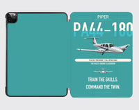 Thumbnail for Piper PA-44-180 Seminole design on turquoise ipad tablet case