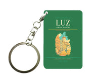 Thumbnail for Lublin Airport (LUZ) design on green key chain